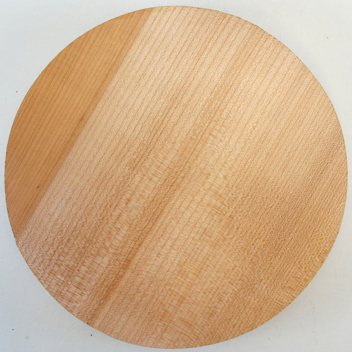 Maple Round, Figured, 12" x 2.4" Thick - Stock #42695