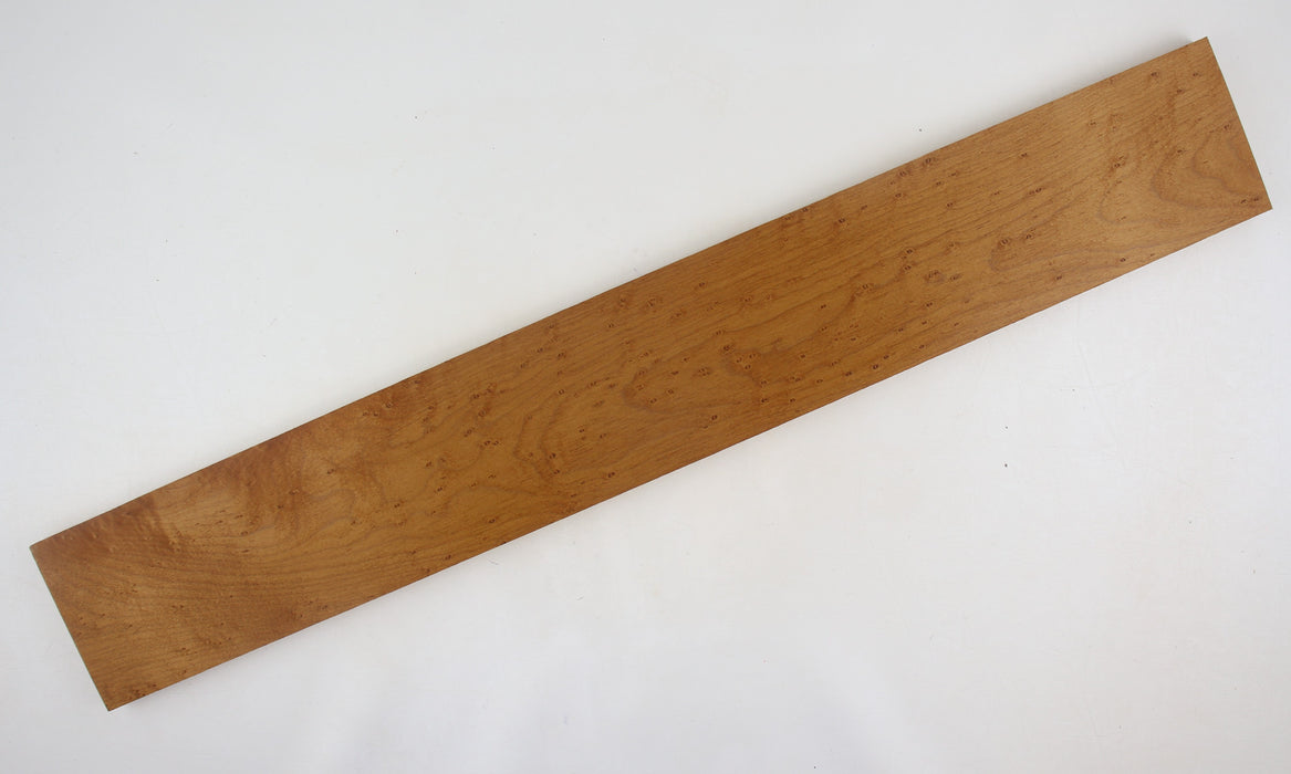 Eastern Rock Maple Birdseye Neck Blank, Roasted, 29.5" x 4.3" x 0.8" Thick - Stock #41309