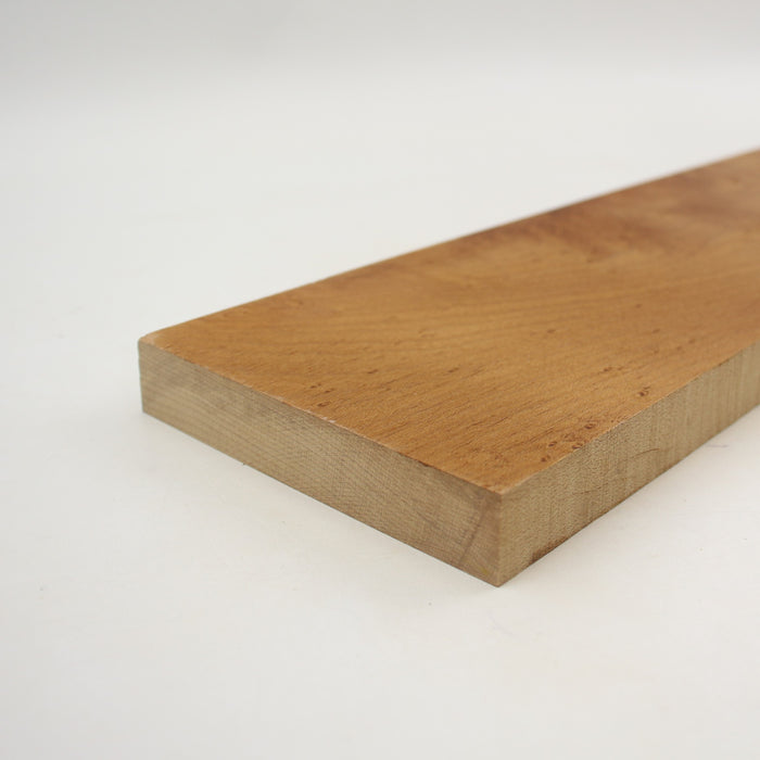 Eastern Rock Maple Birdseye Neck Blank, Roasted, 29.5" x 4.3" x 0.8" Thick - Stock #41309