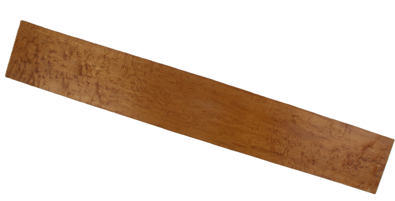 Eastern Rock Maple Birdseye Neck Blank, Roasted, 37.5" x 5.6" x 0.8" Thick - Stock #41308