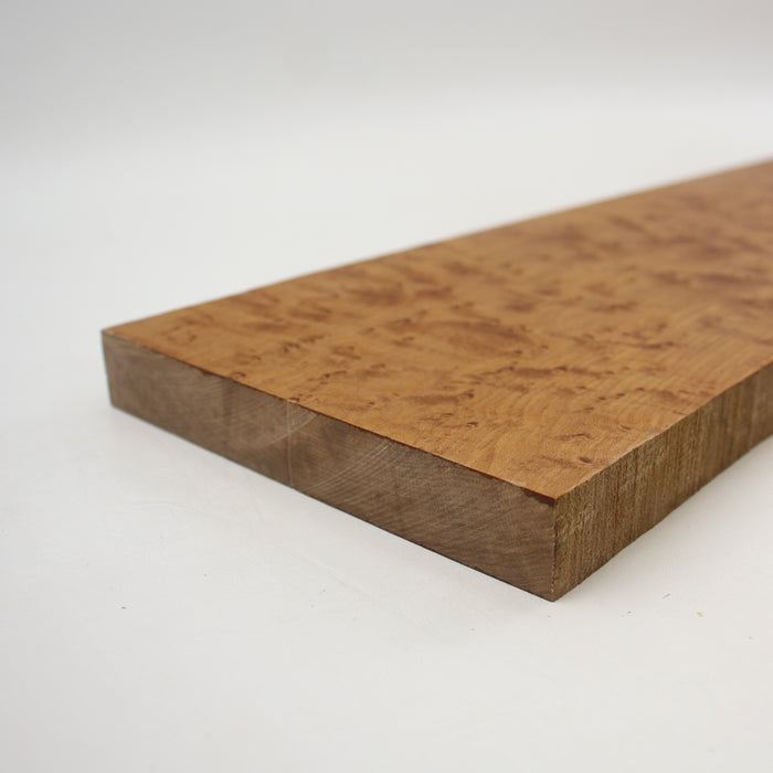 Eastern Rock Maple Birdseye Neck Blank, Roasted, 37.5" x 5.6" x 0.8" Thick - Stock #41308