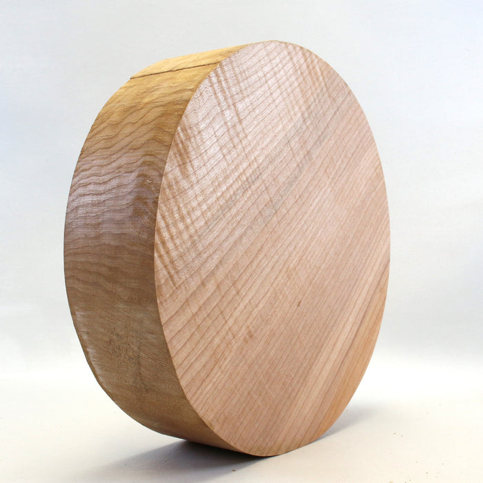 Maple Round, Highly Figured, 12" x 3.2" Thick - Stock #42687