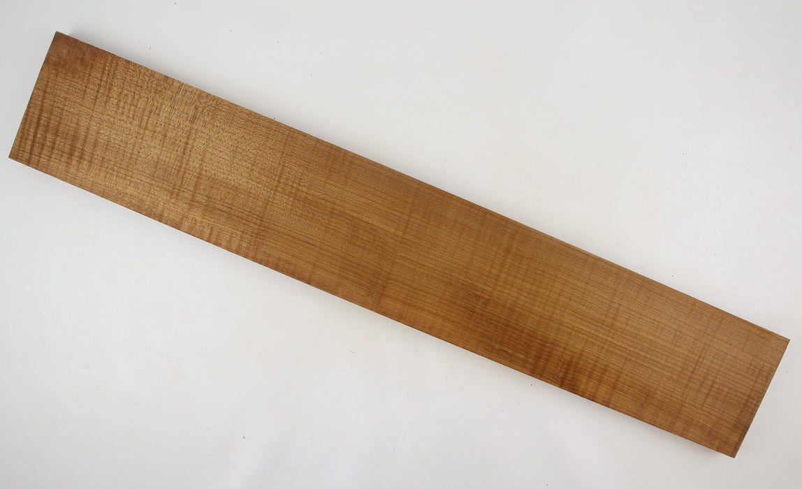 Maple Flame Neck Blank, Roasted, 29.3" x 4.9" x 0.9" Thick - Stock #41303