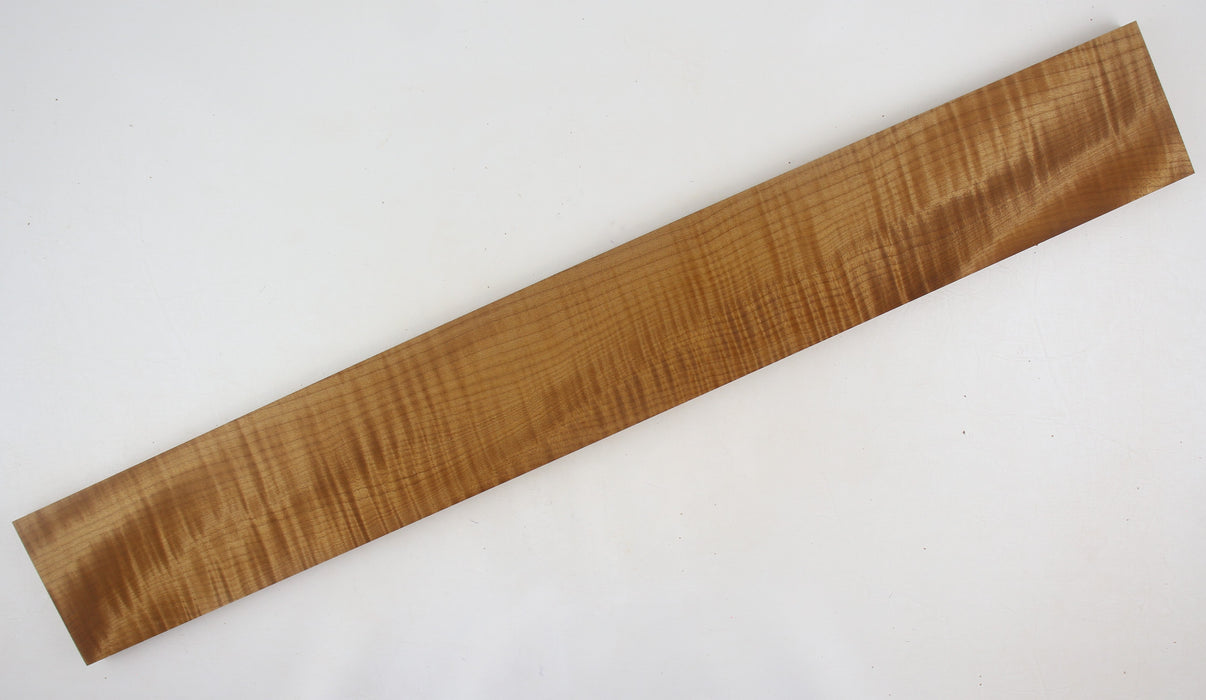 Maple Flame Neck Blank, Roasted, 29.4" x 3.9" x 0.8" Thick - Stock #41300