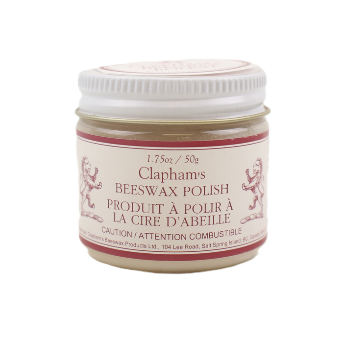 Clapham's Beeswax Polish, 1.75 Ounces (50g)