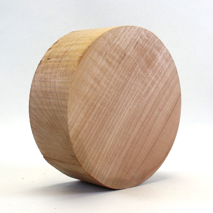 Maple Round, Figured, 6.1" x 2.3" Thick - Stock #42727
