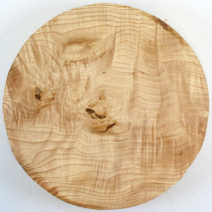 Ash Round, Figured, 11" x 1.5" Thick - Stock #42737