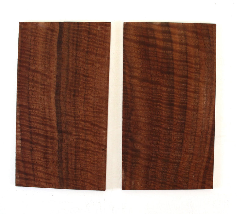 Claro Walnut Headstock pair,(8.1" x 4.5" x .3")  - Stock# 42767