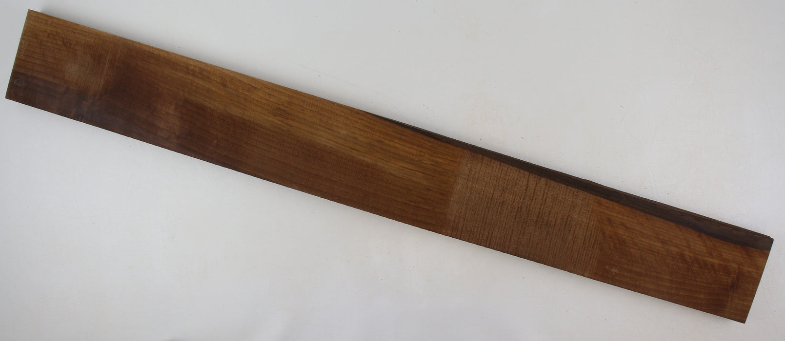 English Walnut Roasted/Torrefied Neck Blank, 35.6" x 4.2" x 1.0" Thick - Stock #41398