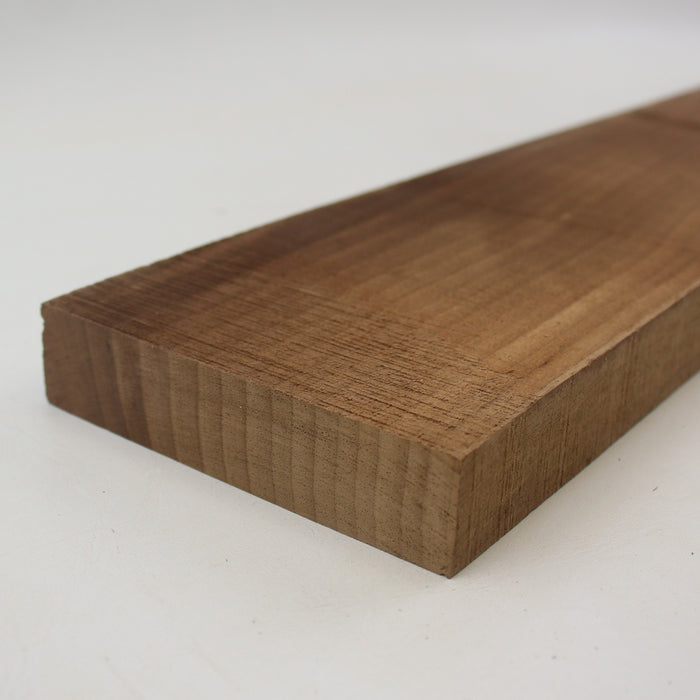 English Walnut Roasted/Torrefied Neck Blank, 35.6" x 4.2" x 1.0" Thick - Stock #41398