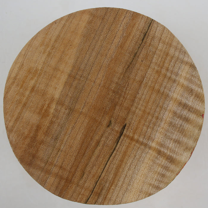 Maple Flame Round, Highly Figured, 5.0" x 3.8" Thick - Stock #41409