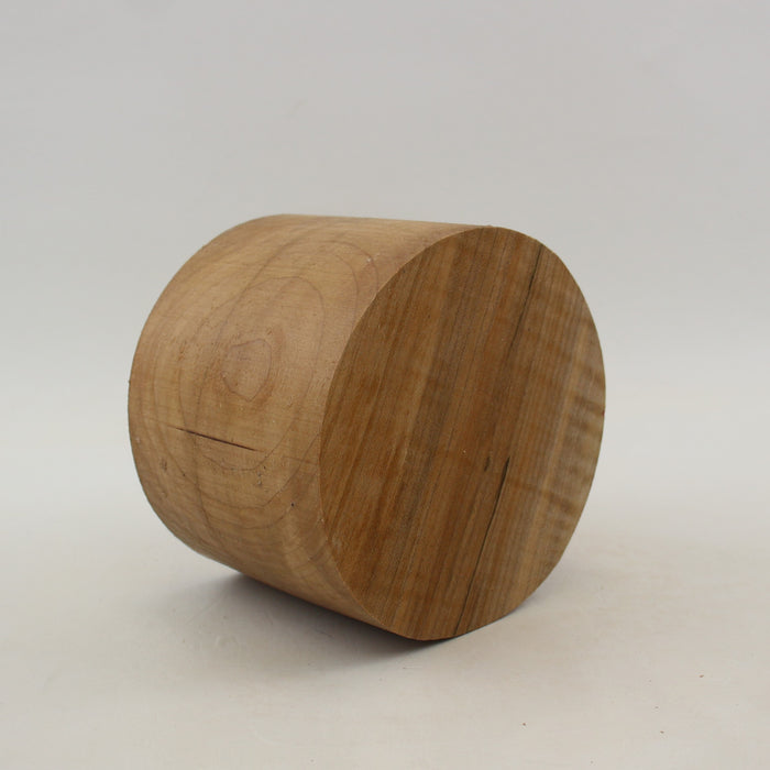 Maple Flame Round, Highly Figured, 5.0" x 3.8" Thick - Stock #41409