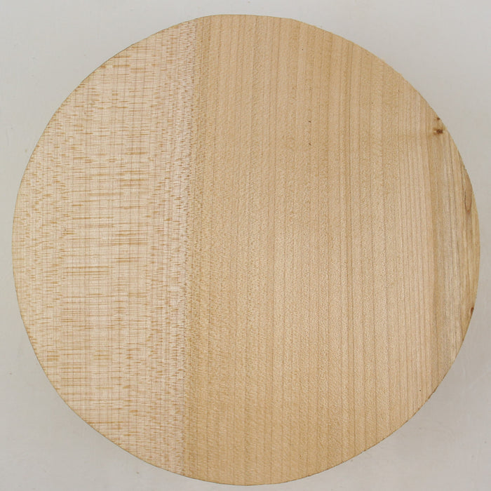 Maple Round, 7.9" x 2.6" Thick  - Stock #41416