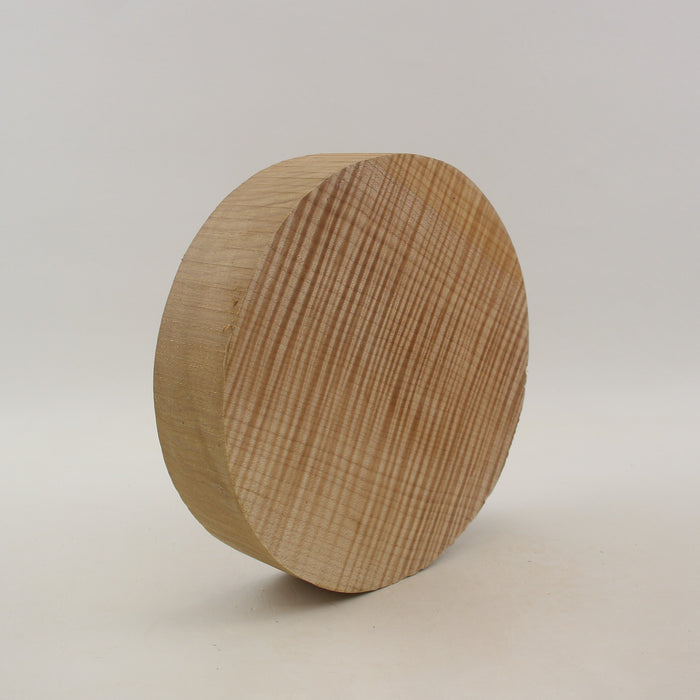 Maple Flame Round, Exceptionally Figured, 8.0" x 2.0" Thick  - Stock #41414