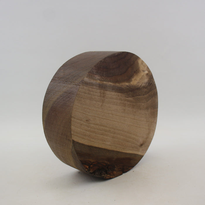 Black Walnut Round, 7.9" x 2.8" Thick - Stock #41421