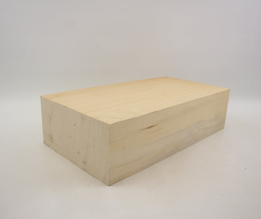 Yellow Cedar Block, 13.90" x 7.48" x 3.70" - Stock #41434