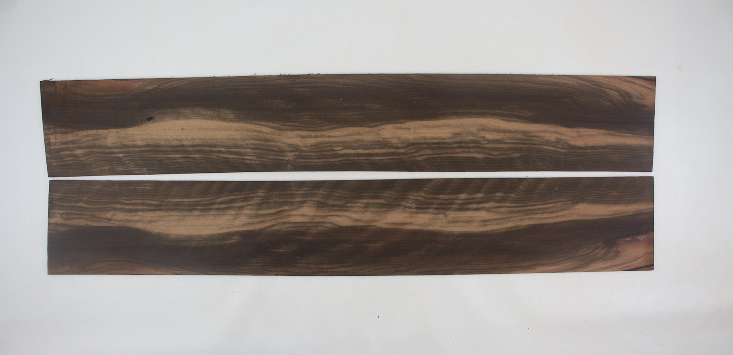 Indian Ebony Back & Side Set, Dreadnought - Stock #41446