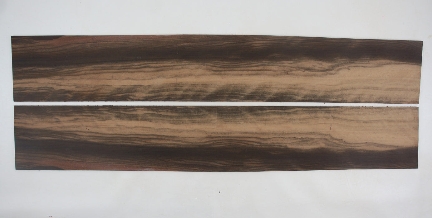 Indian Ebony Back & Side Set, Dreadnought - Stock #41445