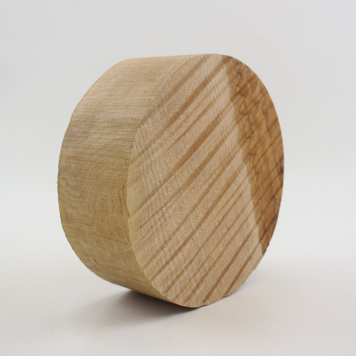 Maple Flame Round, Exceptionally Figured, 6" x 2.3" Thick - Stock #41540