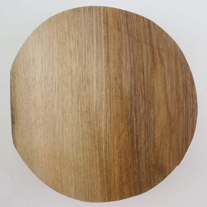 English Walnut Round, 7.9" x 2.8" Thick - Stock #41545