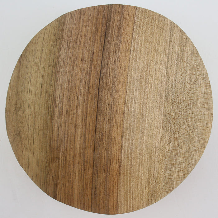 English Walnut Round, 7.9" x 2.8" Thick - Stock #41545