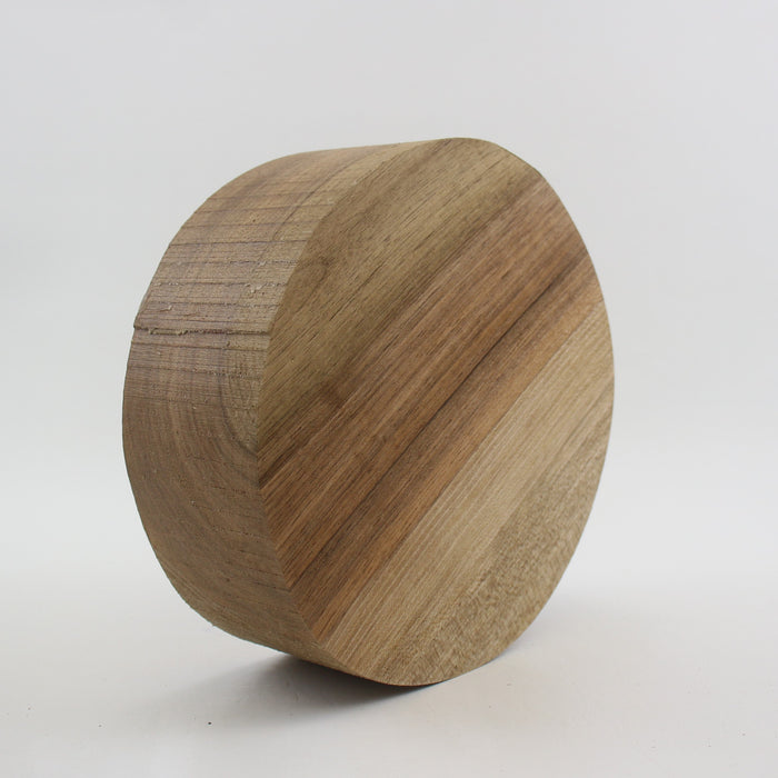 English Walnut Round, 7.9" x 2.8" Thick - Stock #41545