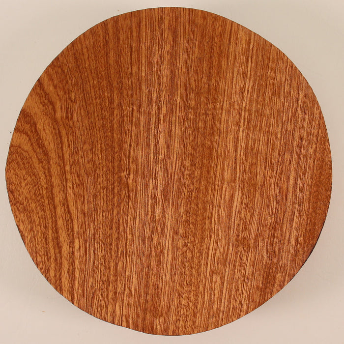 Sapele Round 7.0" x 2.0" Thick - Stock #41564