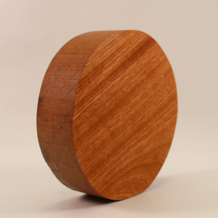 Sapele Round 7.0" x 2.0" Thick - Stock #41564