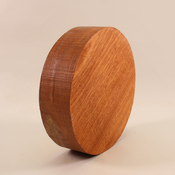 Sapele Round 7.1" x 2.0" Thick - Stock #41563