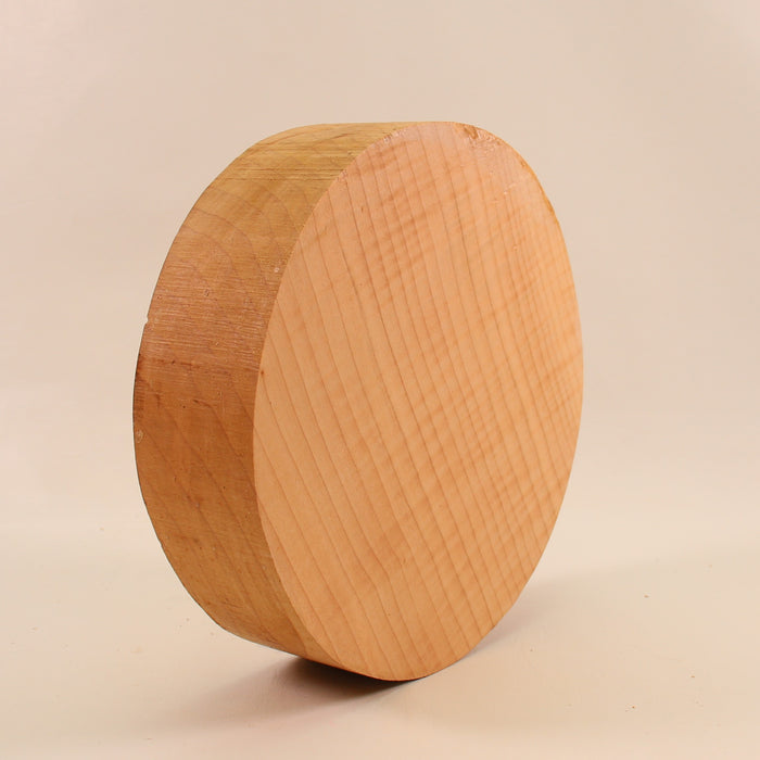 Maple Round, 8.7" x 2.3" Thick  - Stock #41556