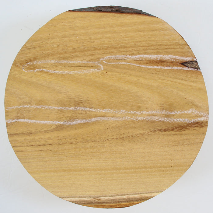 Robinia Round, 7.9" x 2.5" Thick - Stock #41584