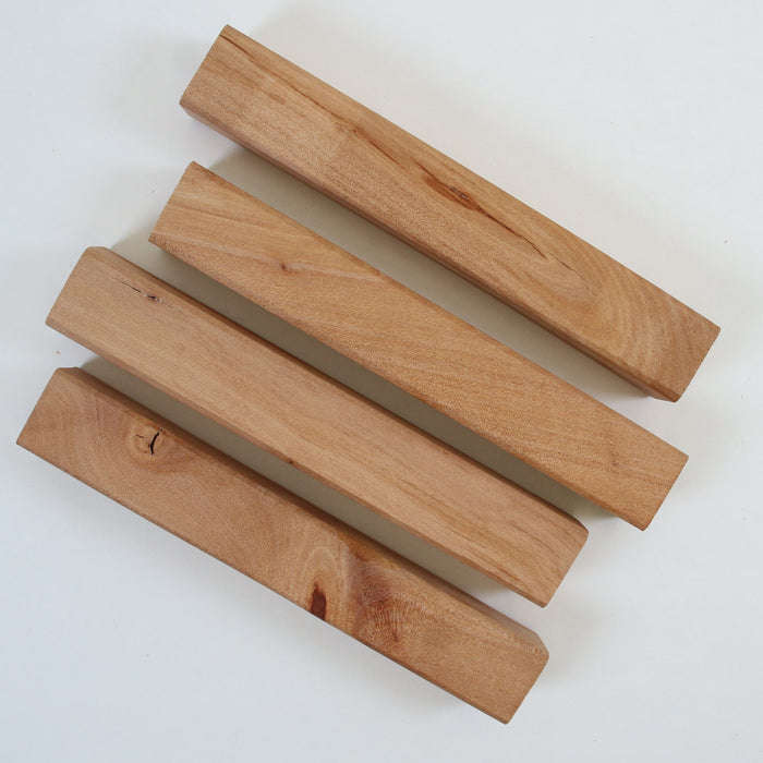 Arbutus Pen Blanks, Set of 4, 6" Long - Stock #41626