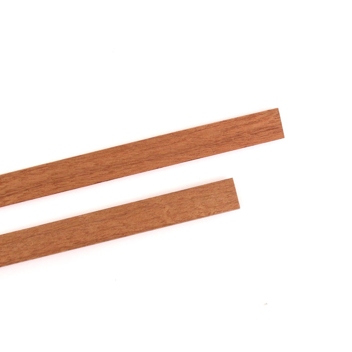 Sapele Binding Strips, 86cm (34") Long, Set of 2