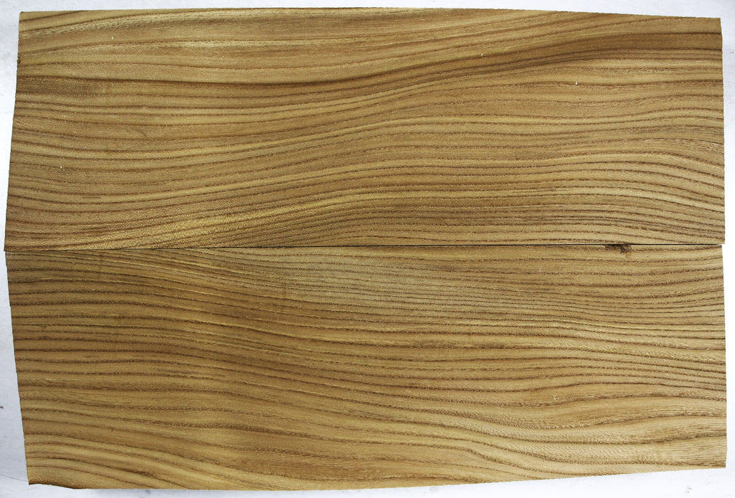 Red Elm body blank, unglued 2pc, 1.85" thick (+Standard) - Stock# 3-0291