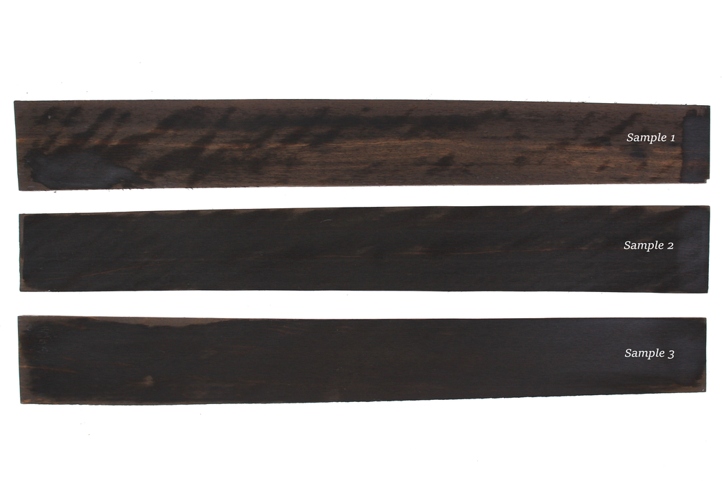 Ebony Guitar Fingerboard, Standard Grade - 20" Long