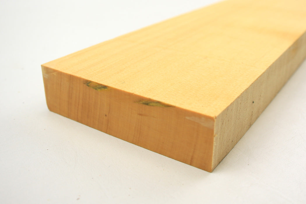 Yellow Cedar (Cypress) Neck Blank, 34.4" x 3.9" x 0.9" - Stock #40740