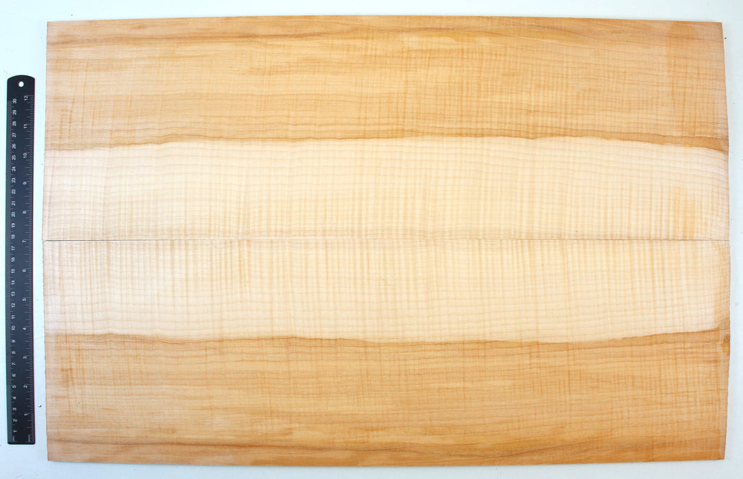 Maple Flame Guitar Set, 5A Exceptionally Figured, 5.9mm (0.23") Thick - Stock #42071