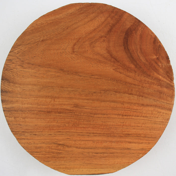 Narra Round, 9" x 2" Thick - Stock #40590