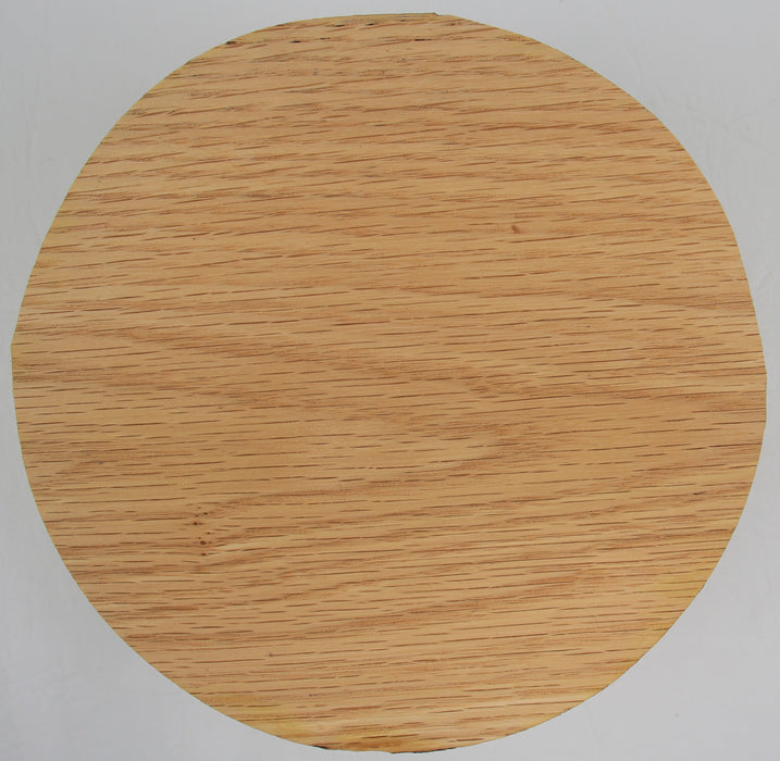 Oak Round, 6" x 2.3" Thick - Stock #40789