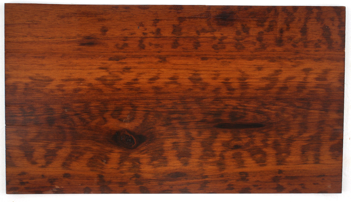 Snakewood piece, 9.1" x 4.7" x 0.19" (HIGHLY FIGURED) - Stock# 40894