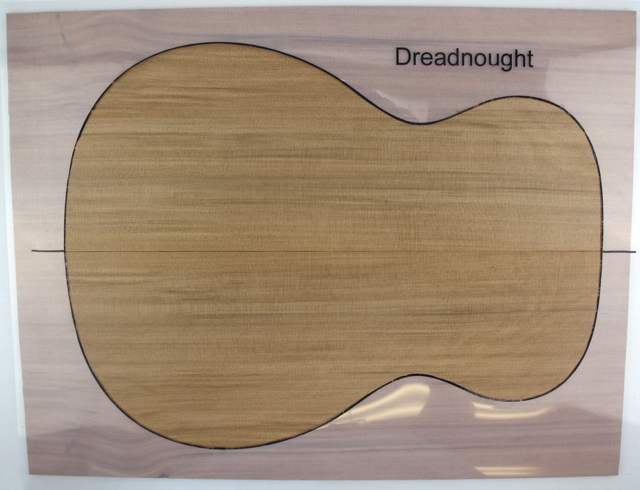 2 Red Cedar Dreadnought Acoustic Tops, 4.7mm (0.18") Thick - Stock #40942