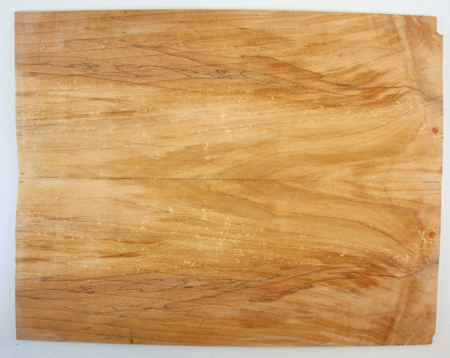 Maple Spalt Guitar Set, 2A+ Figured, 0.22"(5.6mm) Thick - Stock #42330