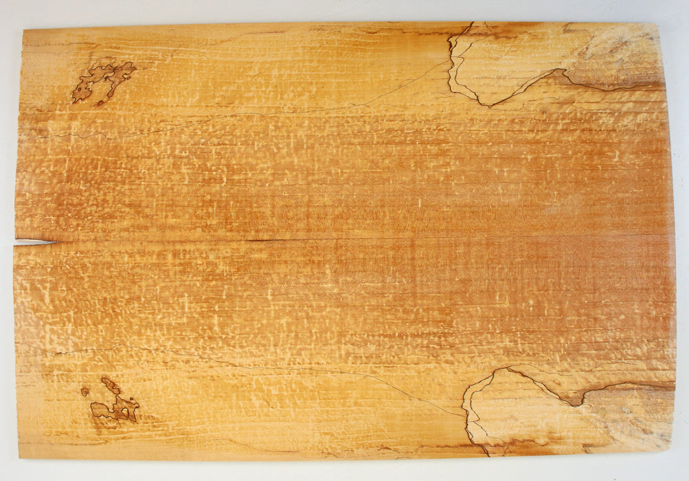 Maple Spalt Guitar Set, 3A Figured, 0.24"(6mm) Thick - Stock #42345