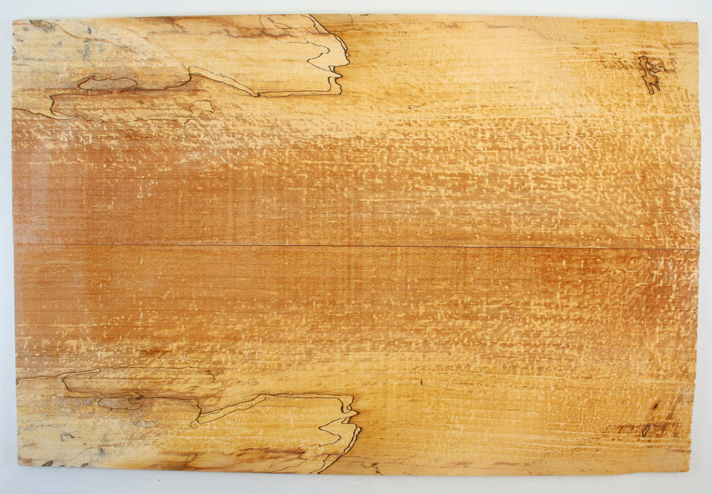 Maple Spalt Guitar Set, 3A Figured, 0.26"(6.6mm) Thick - Stock #42346