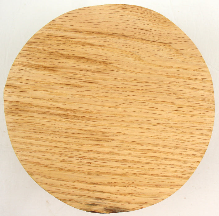 Oak Round, 5.9" x 2.4" Thick - Stock #40984