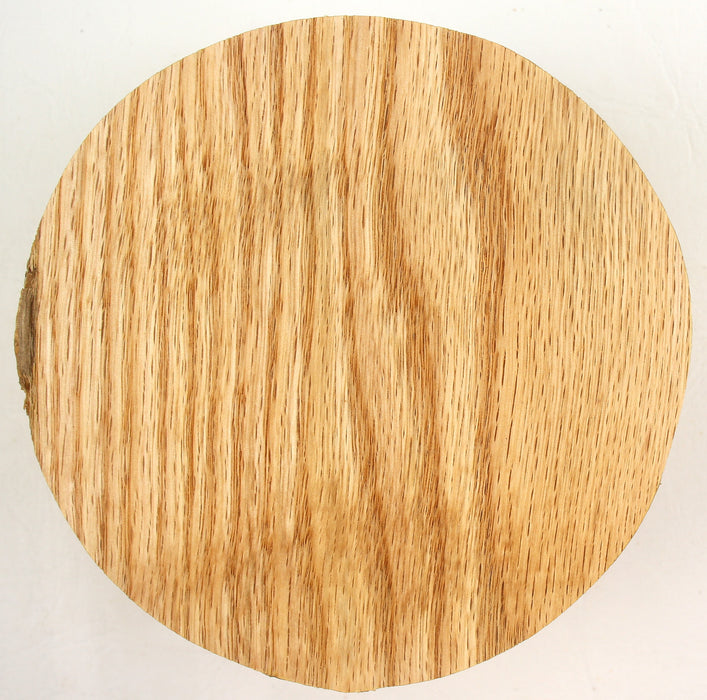 Oak Round, 5.9" x 2.4" Thick - Stock #40984