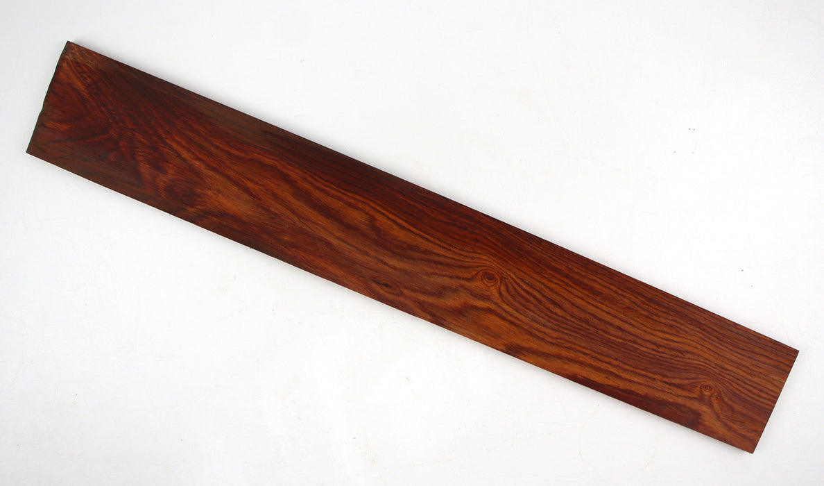 Cocobolo Guitar Fingerboard, 20" Long - Stock #41000