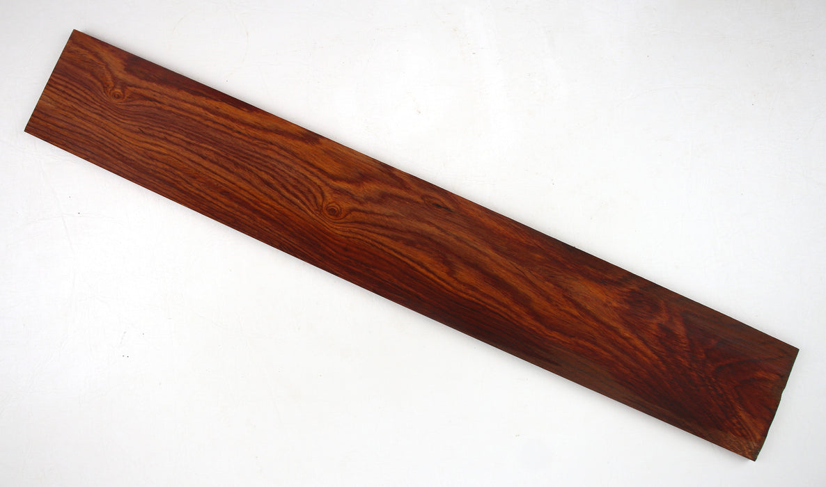 Cocobolo Guitar Fingerboard, 20" Long - Stock #41000