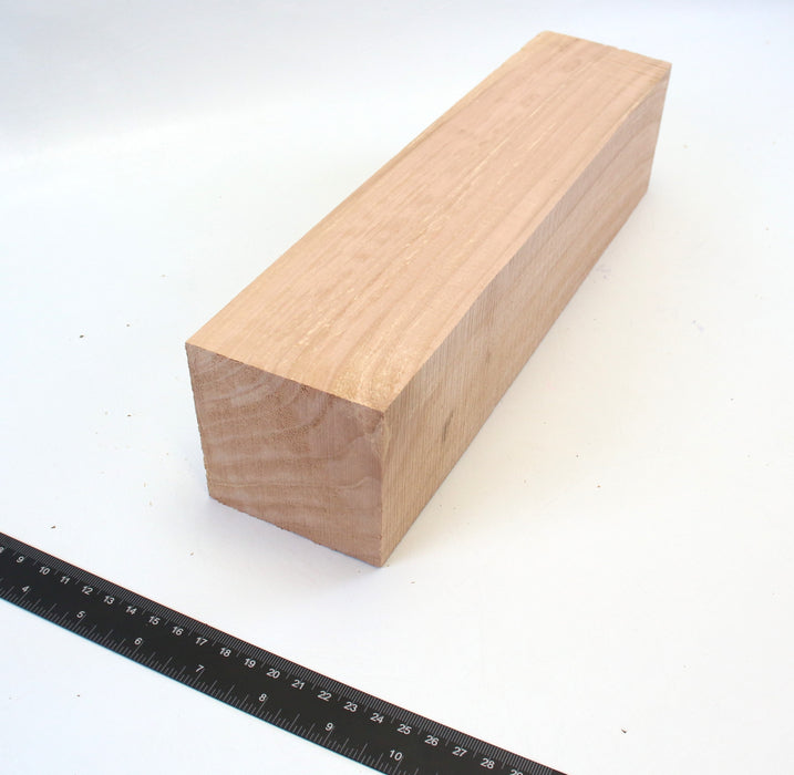 Maple Spalt Peppermill, Figured, 13.4" x 3.1" x 3.1" Thick - Stock #42390