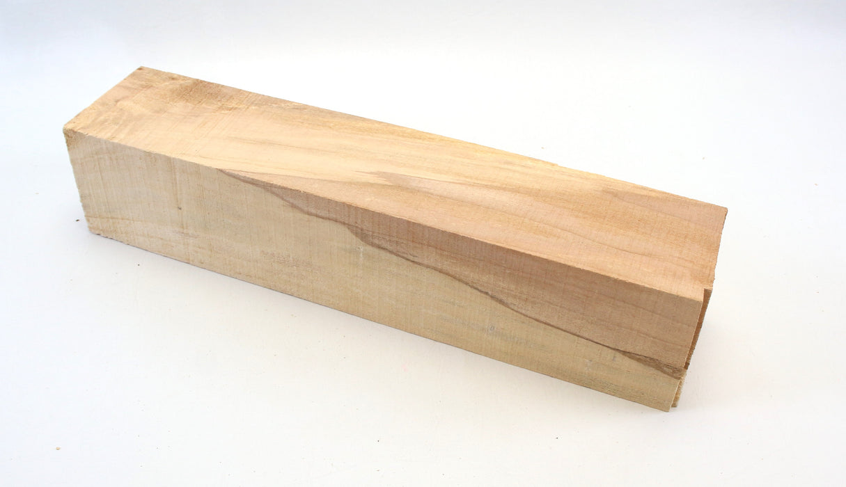 Maple Spalt Peppermill, Figured, 13.0" x 2.8" x 2.8" Thick - Stock #42388
